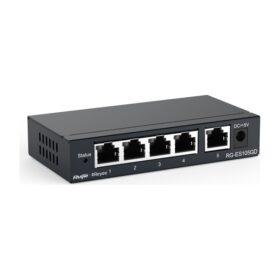 Ruijie RG-ES105GD 5 埠 Gigabit 金屬交換器－北寧網路施工 CPTECH（圖1）